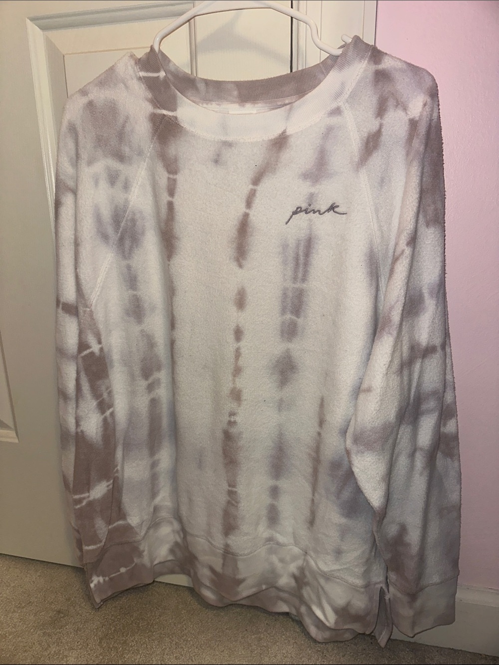 Victoria’s Secret Pink tie dye sweatshirt